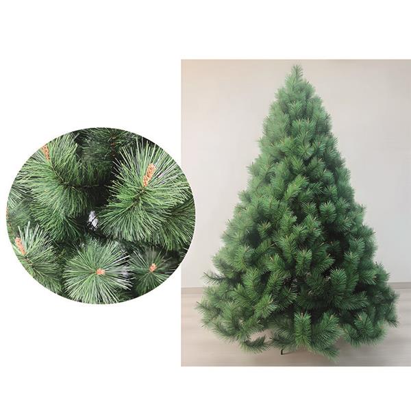 Abeto navideño nevado