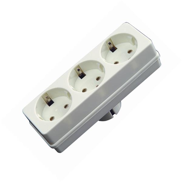 Adaptador triple DUOLEC.