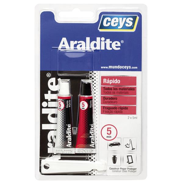 Adhesivo CEYS Araldite rápido.