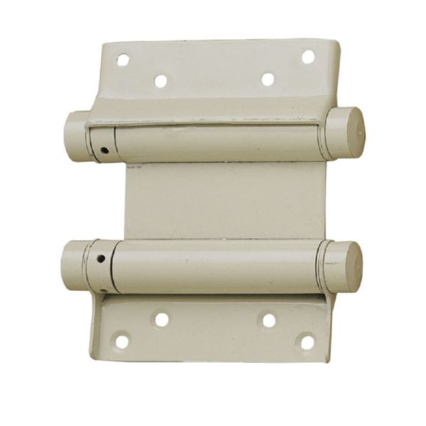 Bisagra doble acción muelle