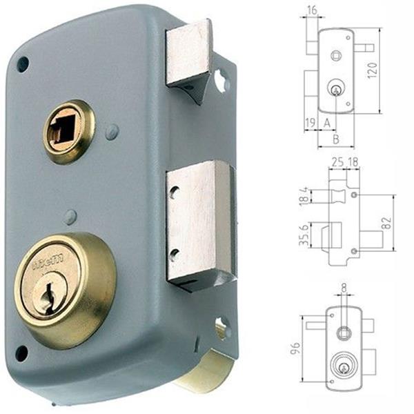 CERRADURA CAJA MCM 2556 BPR