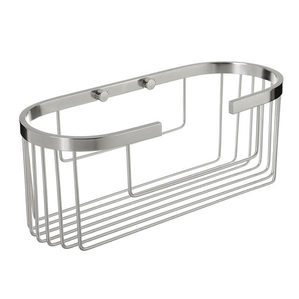 Cesta baño aluminio brillo TATAY