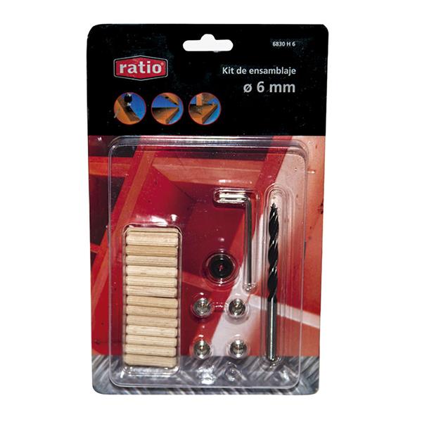 Clavijas madera, kit de ensamblaje RATIO
