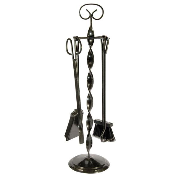 Juego accesorios chimenea.
