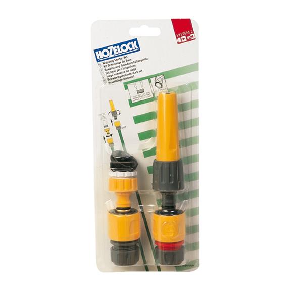 Lanza riego + conectores HOZELOCK.