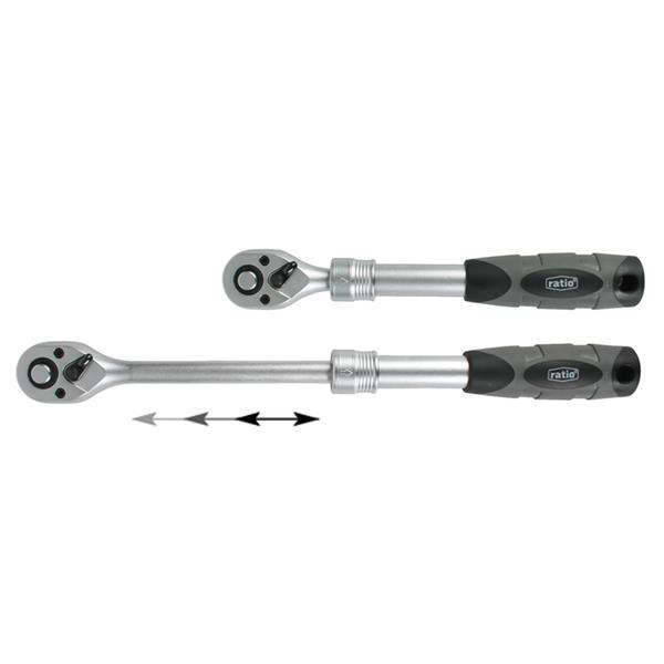 Llave carraca extensible para vasos RATI