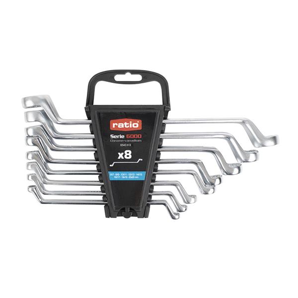 Llave fija estrella acodada RATIO serie 