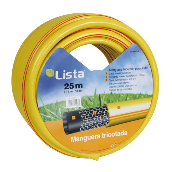 Manguera riego tricotada LISTA