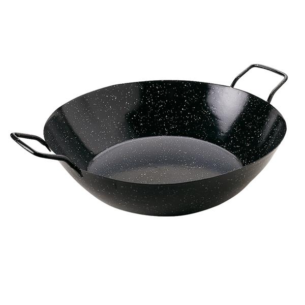 Paellera honda esmaltada