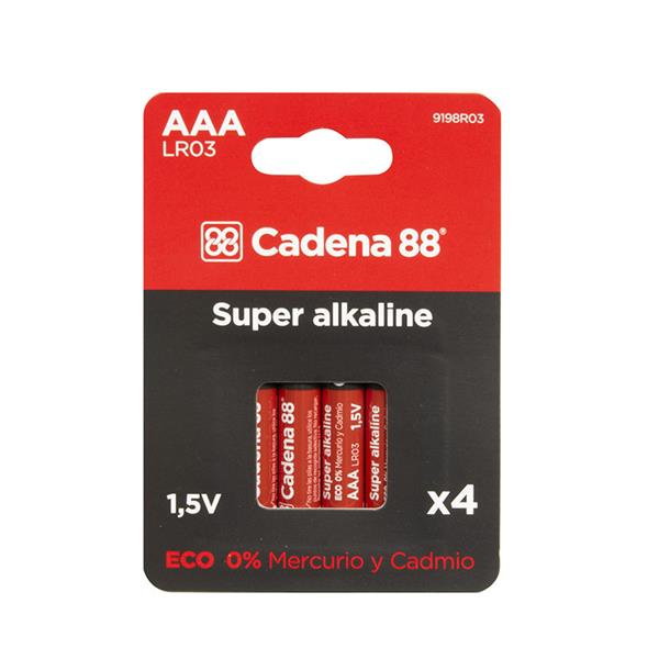 Pila alcalina CADENA88