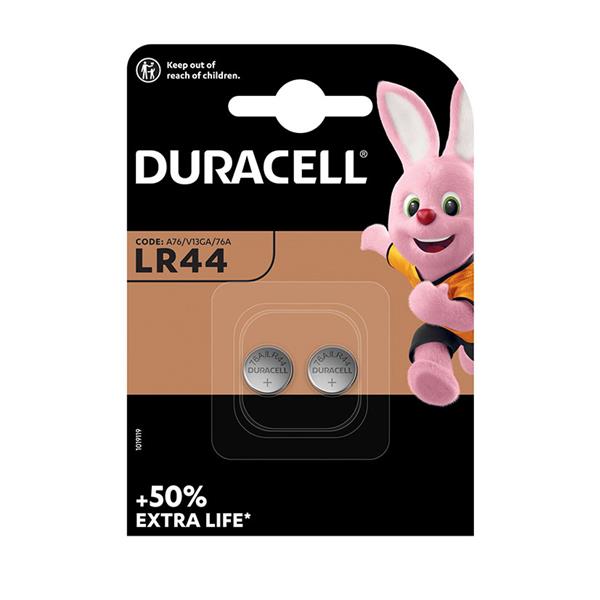 Pila botón alcalina DURACELL.