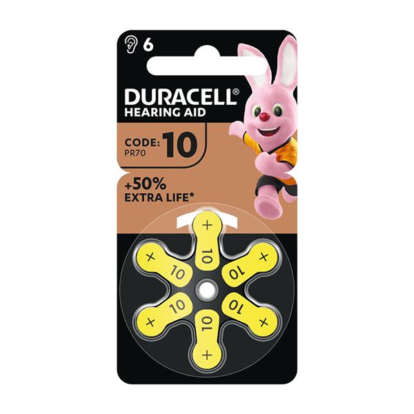 Pila para audífono DURACELL