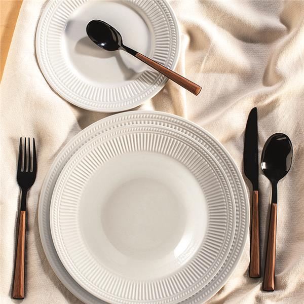 Platos vajilla porcelana Ala Dorique