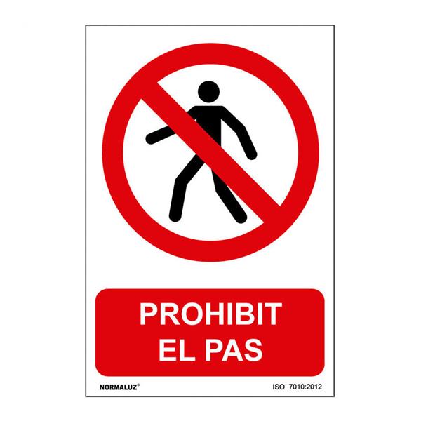 Se?ales de prohibici?n en catal?n NMZ