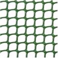 MALLA PASTICO 300 gr/m&sup2;. Rollos 1x25 m.