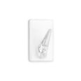 COLGADOR ADHESIVO 4 UDS TRANSPARENTE