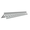 GUARDAVIVO EXT.PVC OCULTO 2.5M.50 UDS.