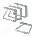 METALTEX  JGO. SUJETAMANTELES 4 UND.(INOX)