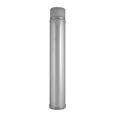 TUBO PELLET 1 M.  INOX 316. &Oslash; 80 mm.